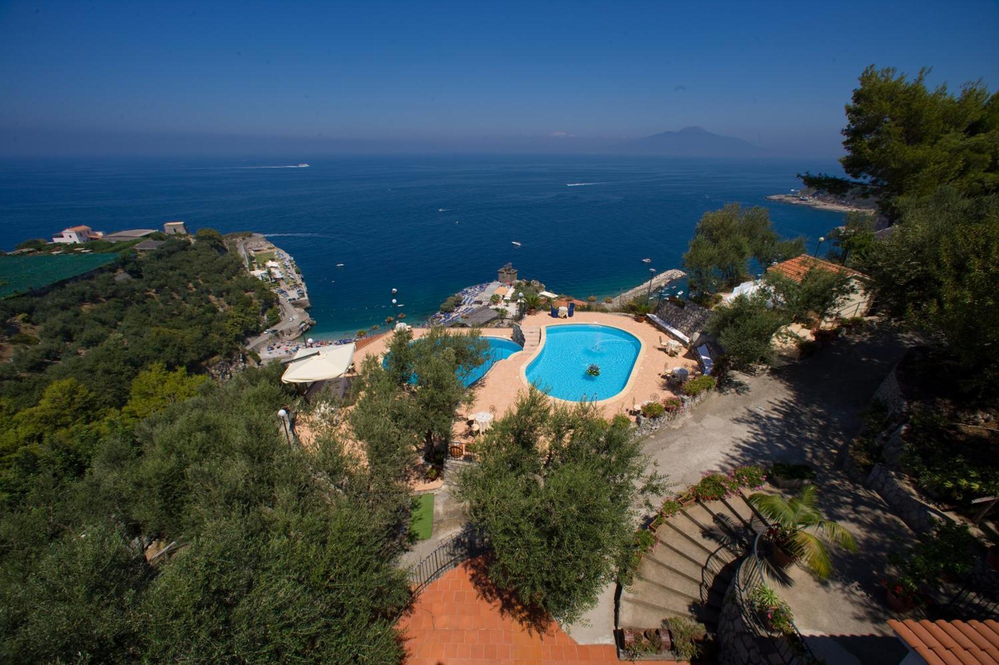 Hotel Villa Lubrense Massa Lubrense Esterno foto