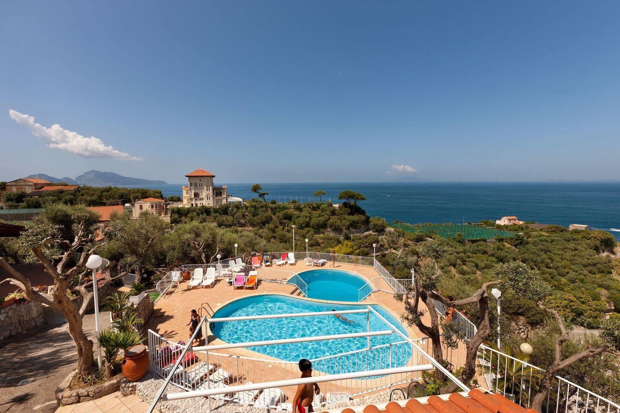 Hotel Villa Lubrense Massa Lubrense Esterno foto