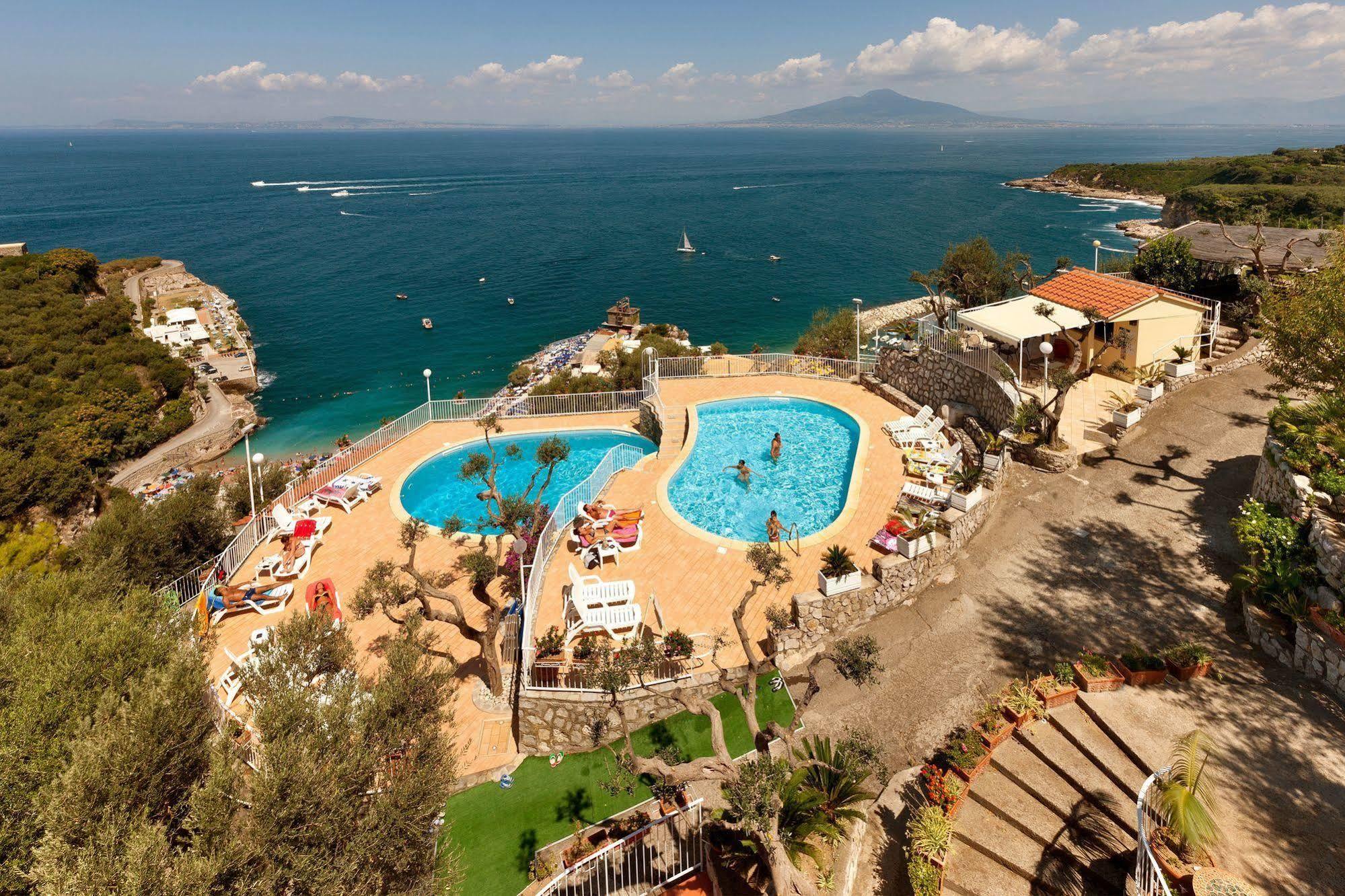 Hotel Villa Lubrense Massa Lubrense Esterno foto